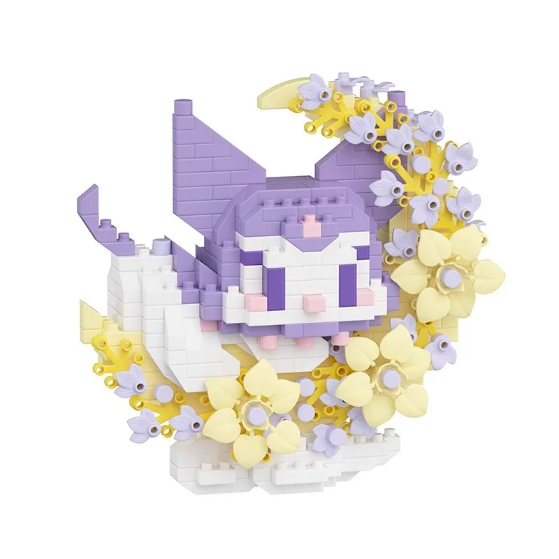 New Dog Cat Panda Raccoon Pet Small Particle Building Blocks Puzzle Assembly Ornaments Decoration Children\'s Toys Christmas Gift