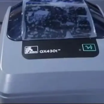 

Принтер GX430T оригинальный, работает хорошо