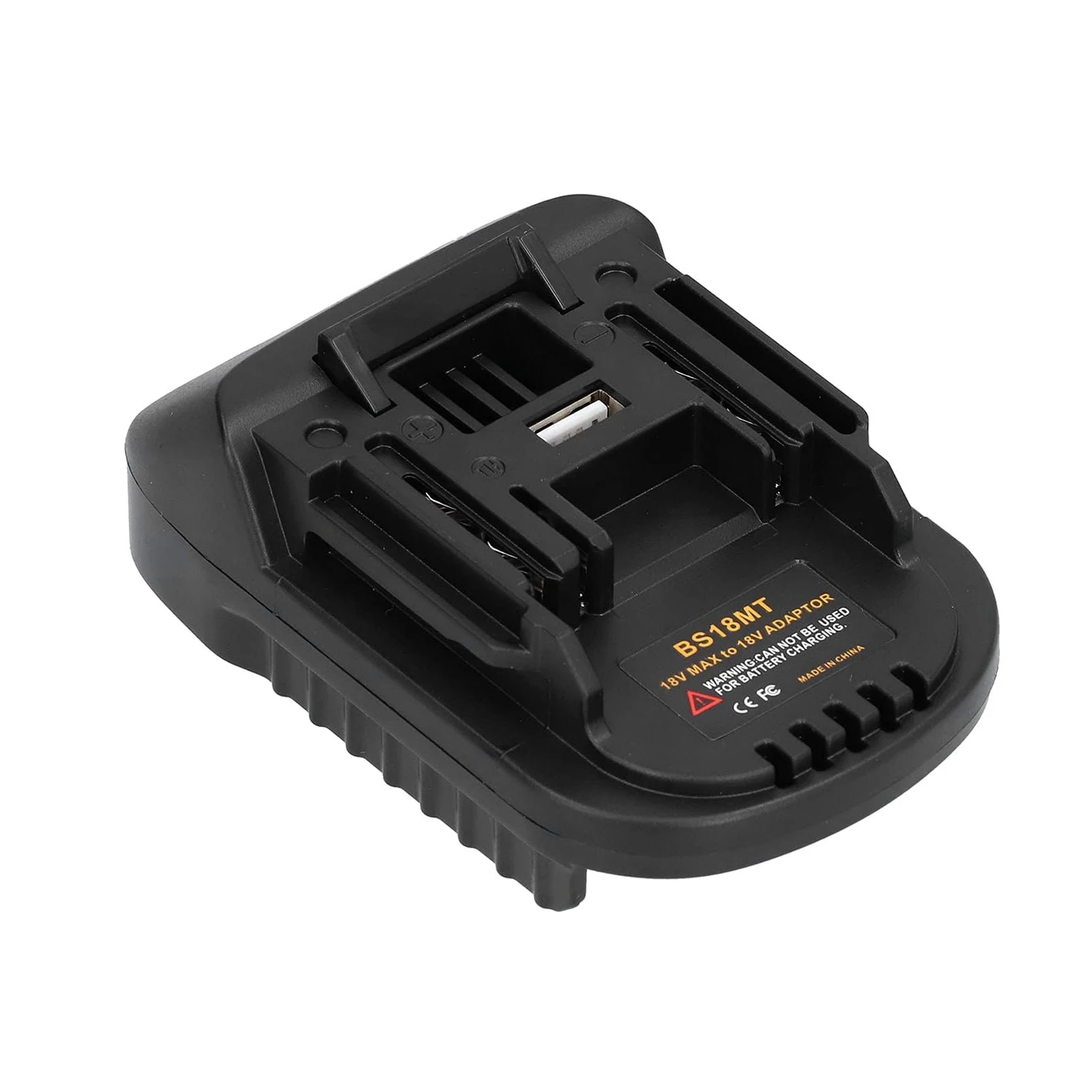 Адаптер-переходник для аккумулятора Bosch 18 В, конвертированный на литий-ионный аккумулятор Makita 18 В, адаптер BL1830 BL1850 BS18MT с портом USB