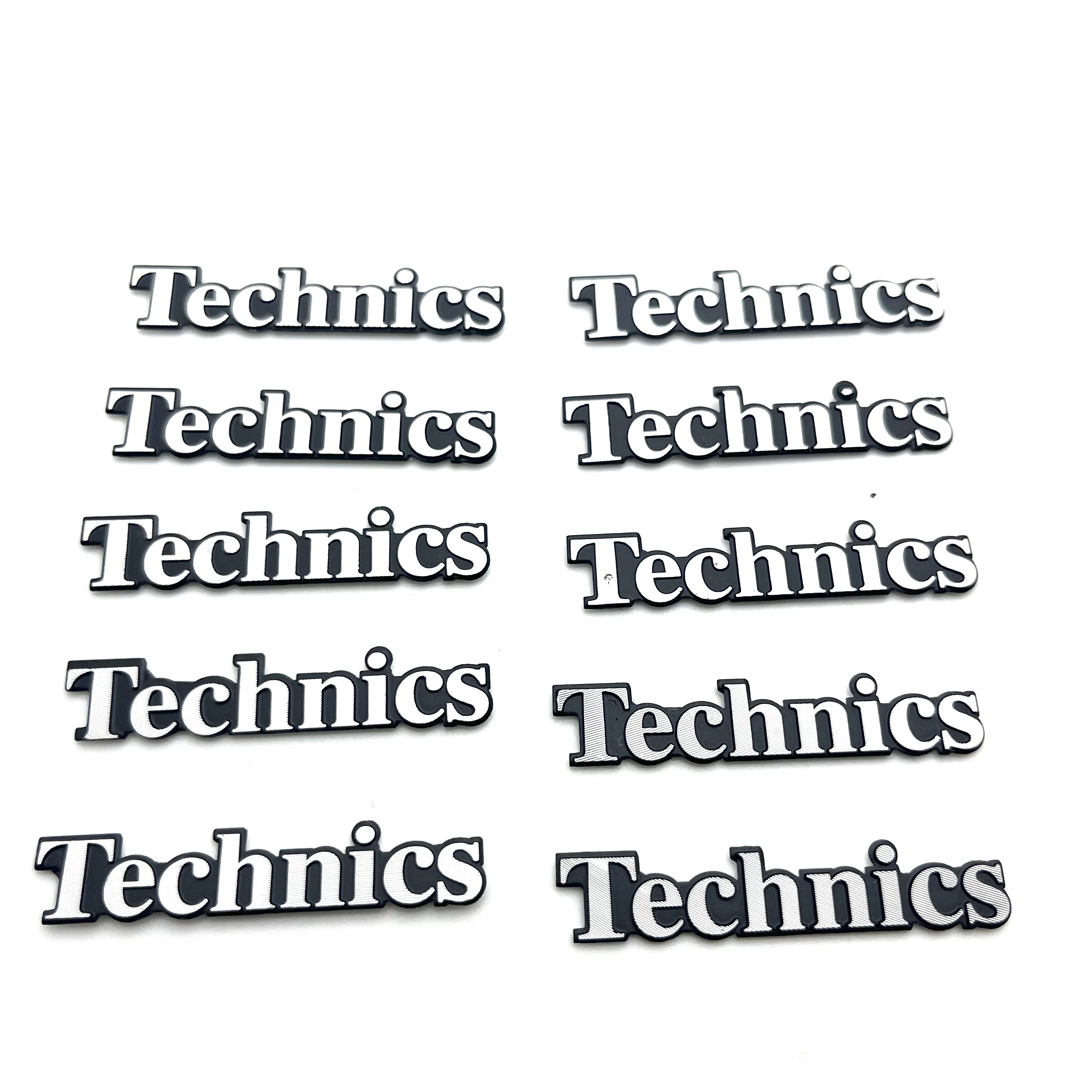 10pcs MERIDIAN FOCAL Pioneer Technics Bowers&Wilkins ////ALPINE Aluminum Hi-Fi Speaker Audio Speaker Emblem Stereo Stickers