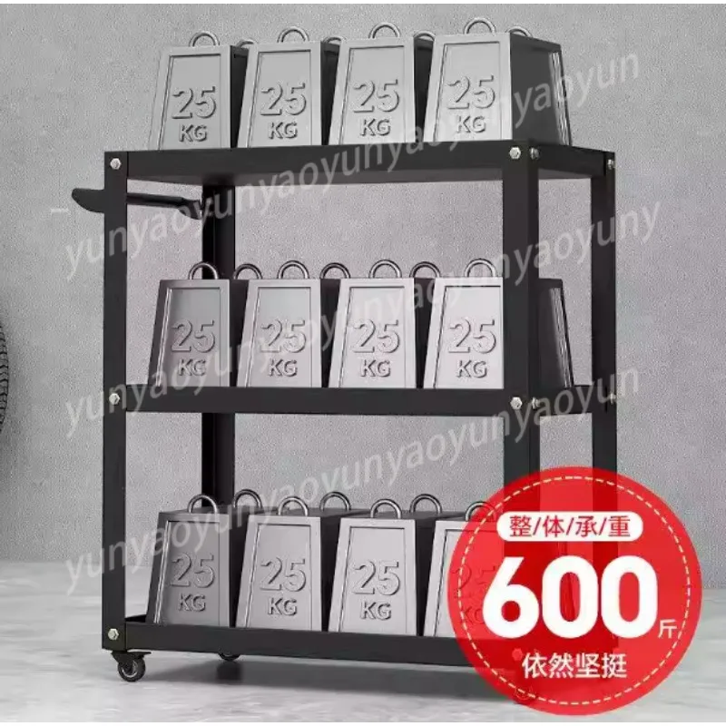 3 Tier Rolling Heavy Duty Tool Trolley Utility Cart with Drawer Hooks Workshop Storage
