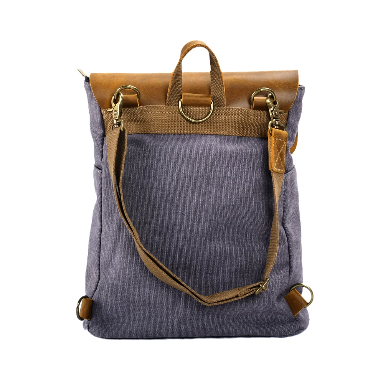 Vintage ladies rucksack multifunctional trend can crossbody bag canvas outdoor hiking trekking bag