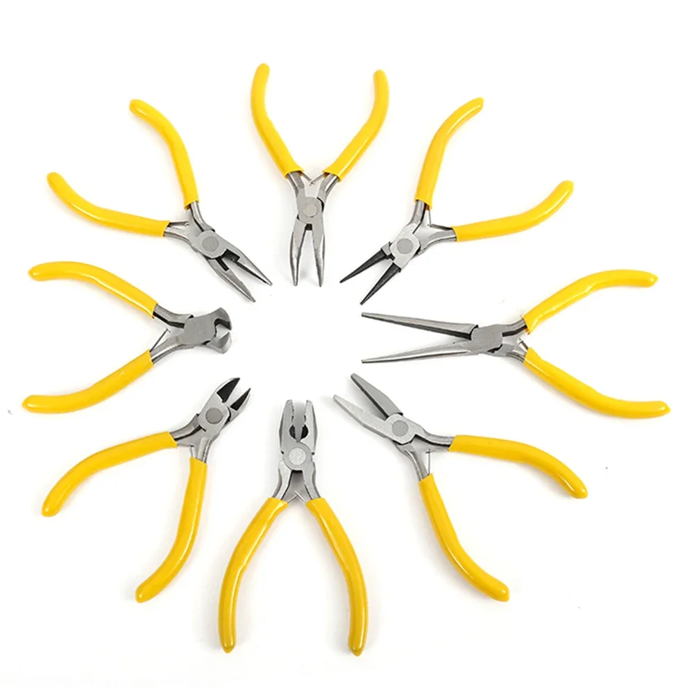 Multifunctional Hand Tools Jewelry Pliers Equipment Round Nose End Cutting Wire Pliers For Jewelry Making Handmade Accessories