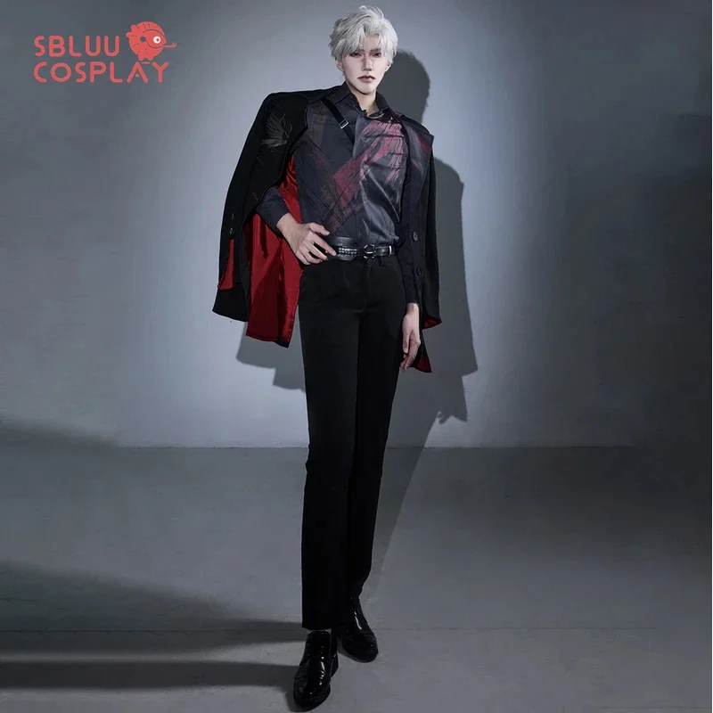 Qq28LQSBluuCosplay jeu amour et espace profond Cosplay hommes Costume implacable conquérant Sylus Qinche Costume