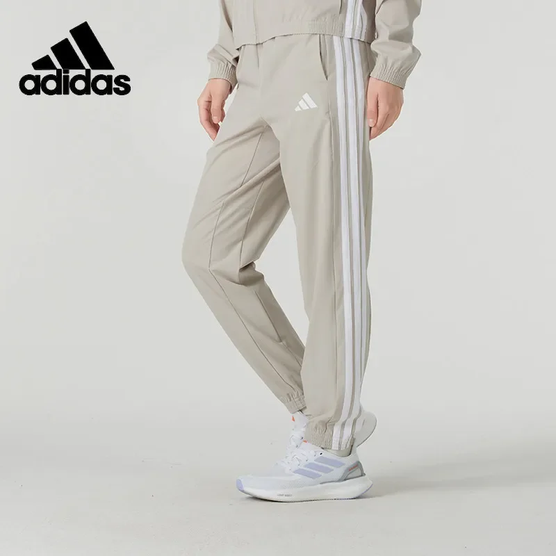 Adidas Stretch Spandex Mid Rise Waist Loose Fit Snap Cargo Pockets Outdoor TrousersJD6522