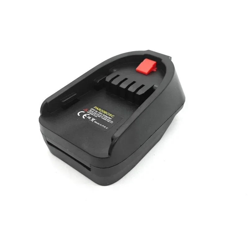 For Parkside 20V Lithium Battery PAR20BOSC Battery Adapter Converter Compatible with For Bosch C 18V Li-ion Battery Power Tools