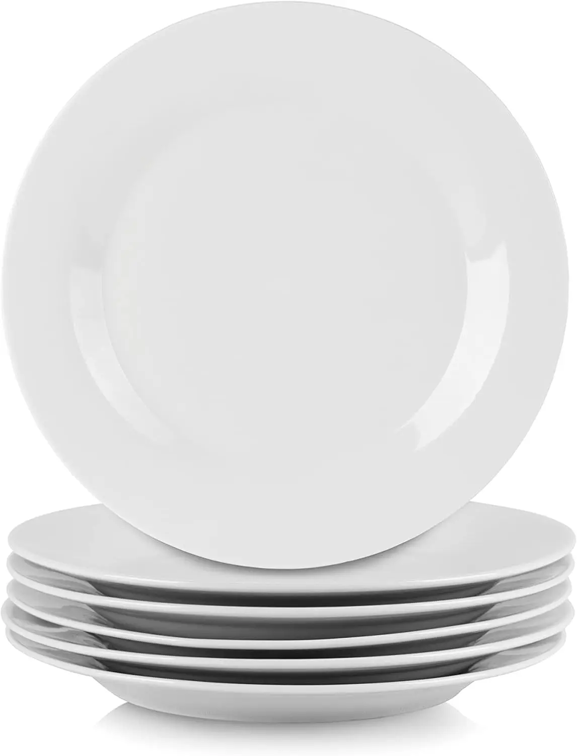 

Simply White 7.5" Round Salad Plate, Set of 6