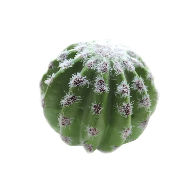 Artificial Plant Mini Cactus Flocking, Meaty and Realistic Texture Home Decoration for Meeting Room Desktop Decoration