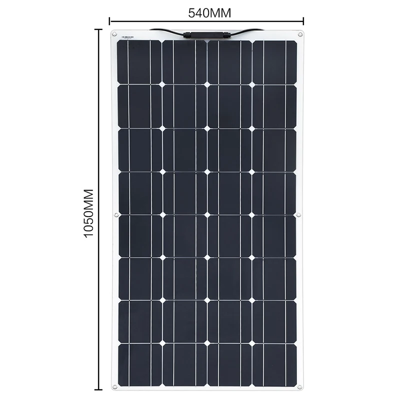 Imagem -06 - Painel Solar Flexível Impermeável Painel Solar Fotovoltaico para Acampar China 200w 300w 400w 500w 600w 1000w 12v Pcs