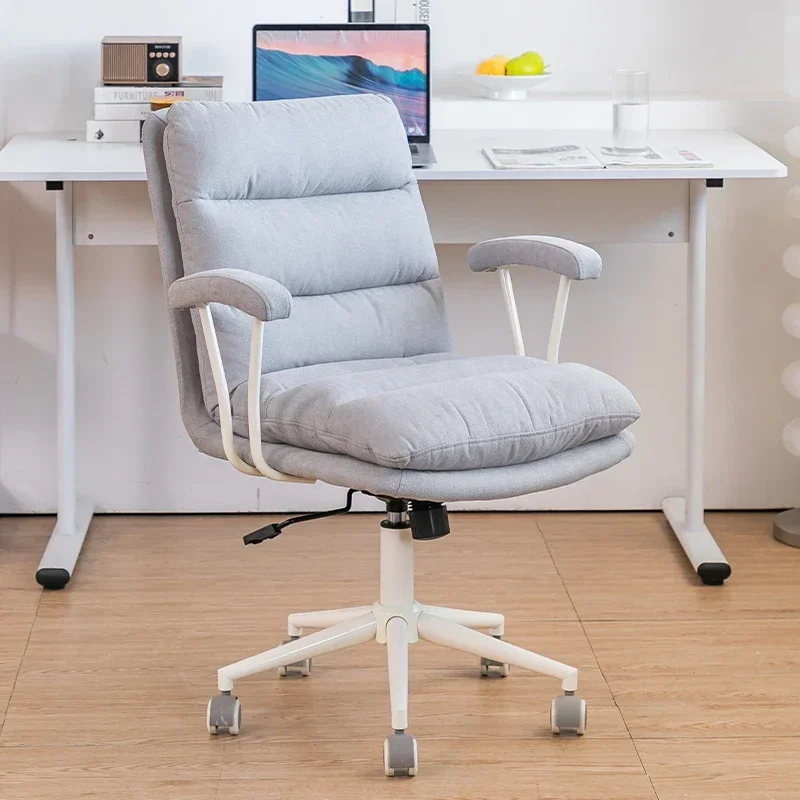 Comfy Cheap Backrest Chair Extender Normal Armrest Living Room Mobile Chairs Computer Swivel Sedia Da Ufficio Office Furniture