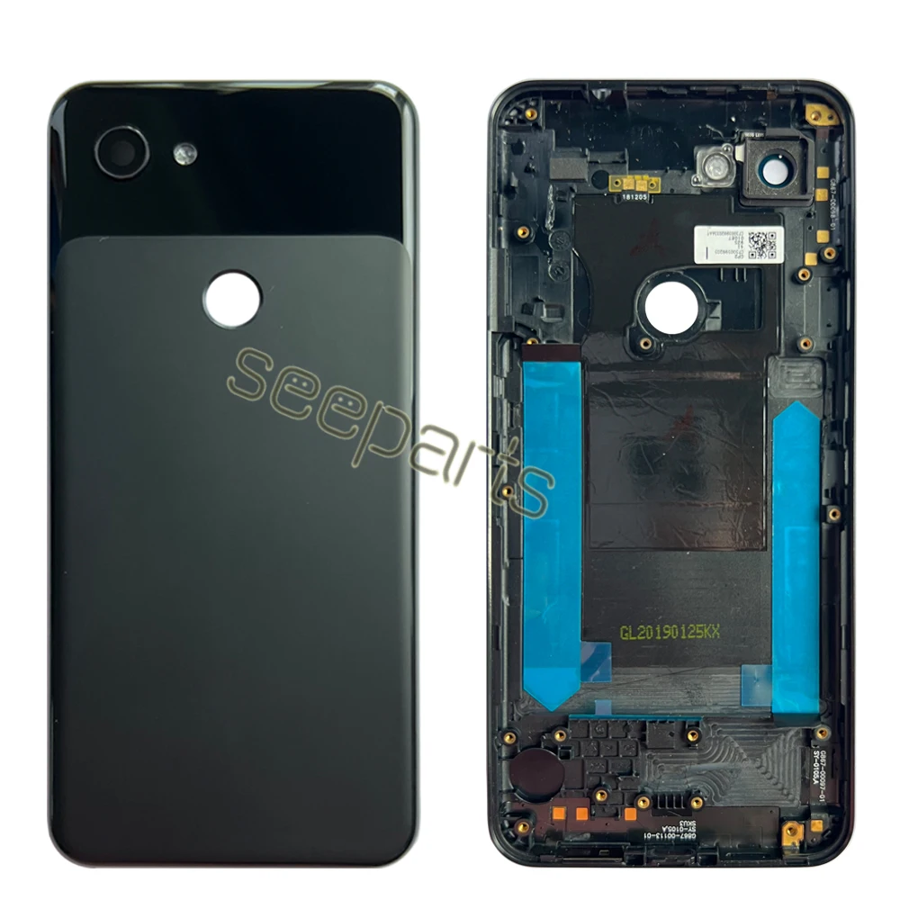 New Cover For Google Pixel 3a XL Battery Cover Door Back Housing Rear Case For Google Pixel 3a Back Battery Door Replacement