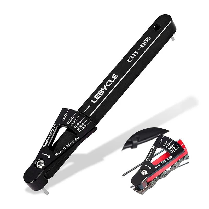 

Bicycle Chain Wear Indicator Gauge Multi-Tool Chain Tester for Road Bike MTB Bicycle Chain Wear Gauge & Chain Testing Tool