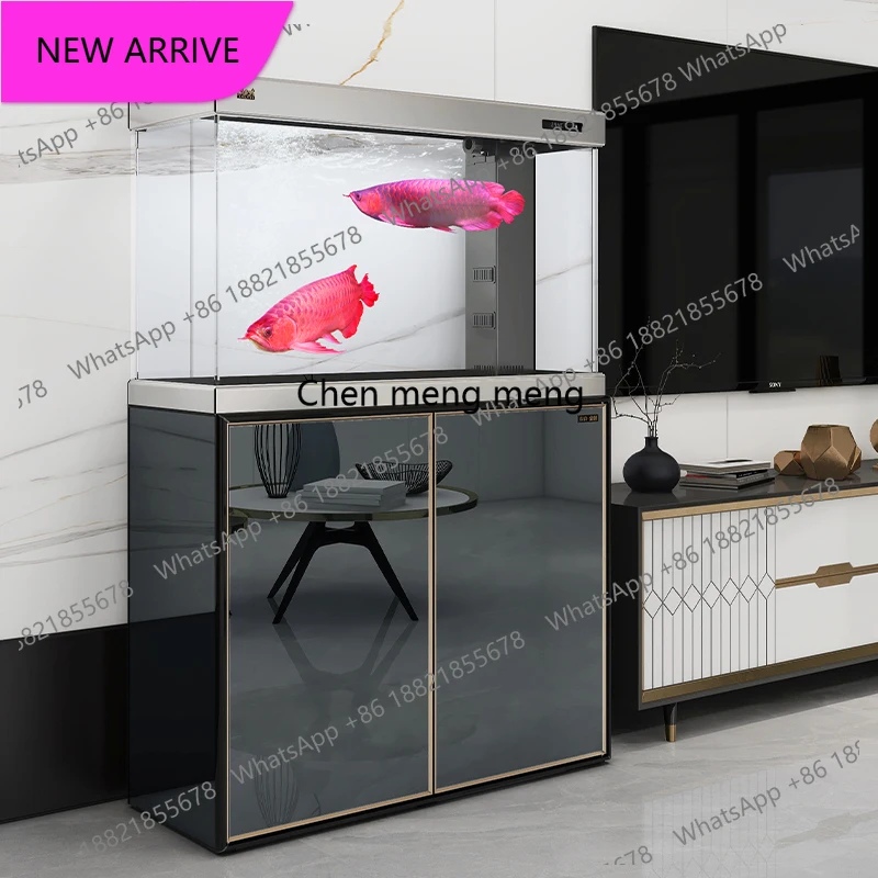 

CC Goldfish Bowl Ecology Aquarium Fish Bowl Indoors Hotel Entrance Hall Aquarium Customizable Ecology Home Furniture Acquario