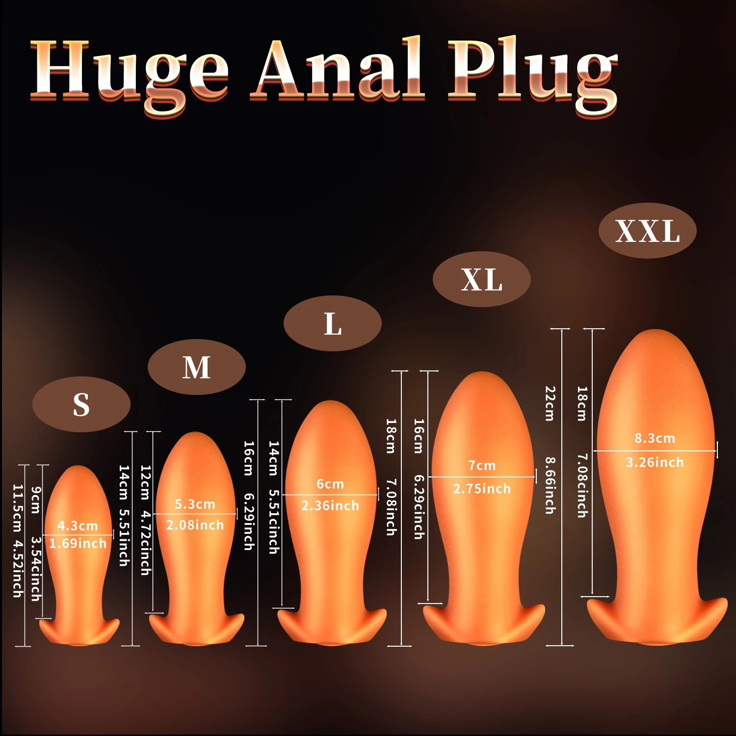 Big Anal Plug Butt Plug Huge Silicone Buttplug Sex Toys for Women Men Thick Large Anal Dildo Anus Expander Vagina Erotic Product