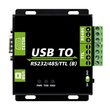 CH343G USB RS232/485/TTL interface converter industrial isolation type