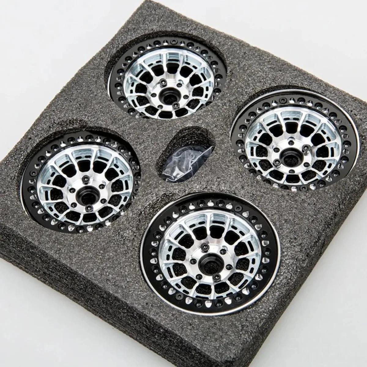 

Rhino MOZA 2.2 inch 25mm Narrow ZERO OffSet Rim 4PCS for 1/10 RC Crawler SCX10 Pro TRX4 Shafty Bully 2 MOA