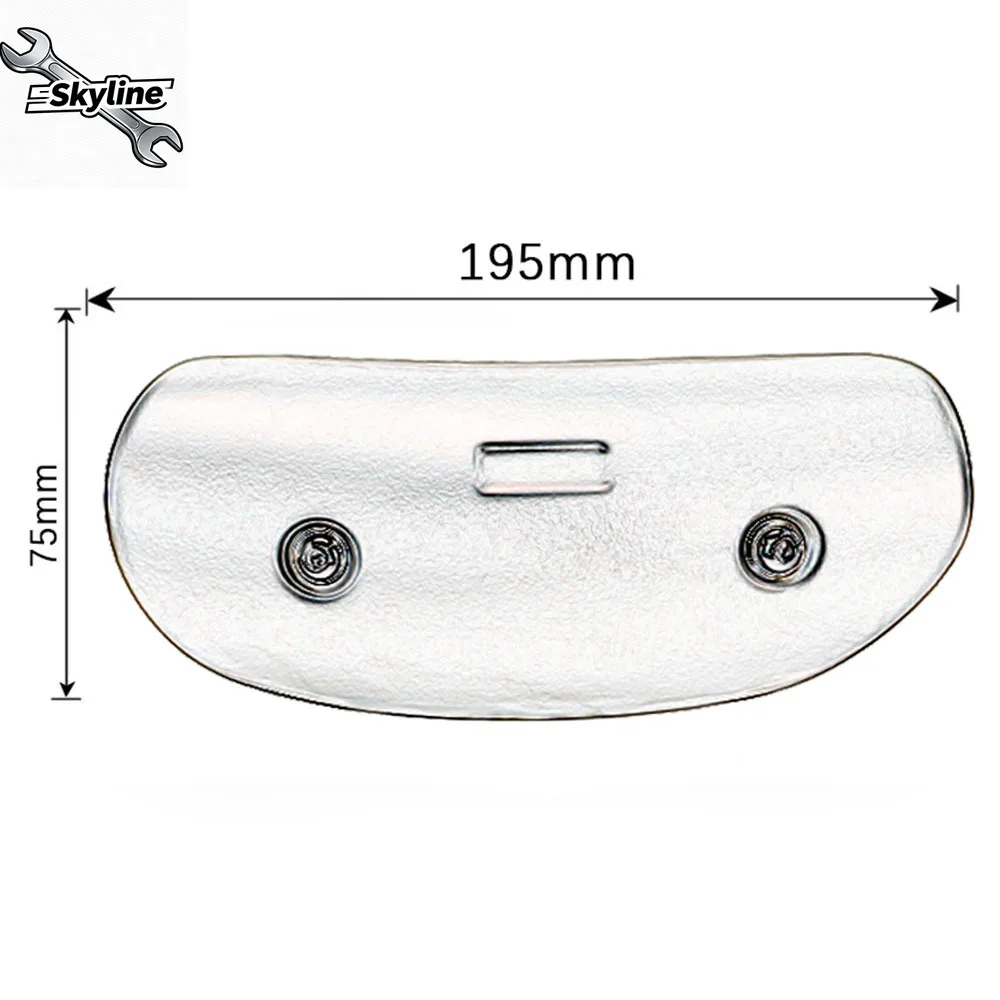 Universal Motorcycle Exhaust Muffler Pipe Leg Protector Heat Shield Cover Guard