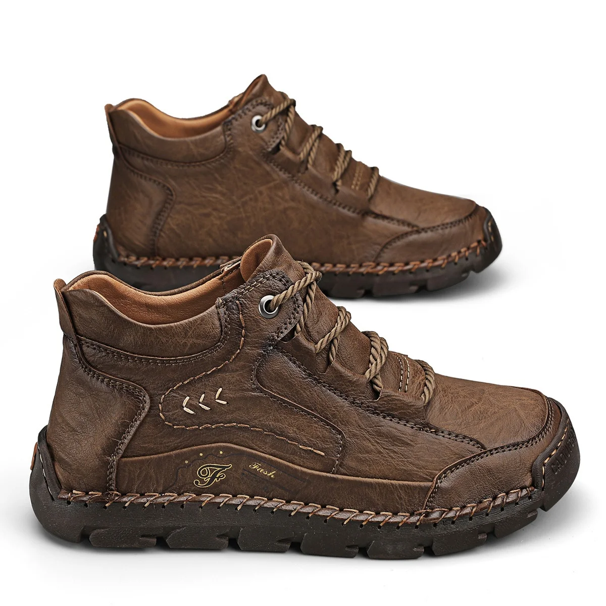 

Large Size Outdoor Travel Wi Independent Station oes Comfortable Breathable Leather Upaded Version of Spring Autumn Winter