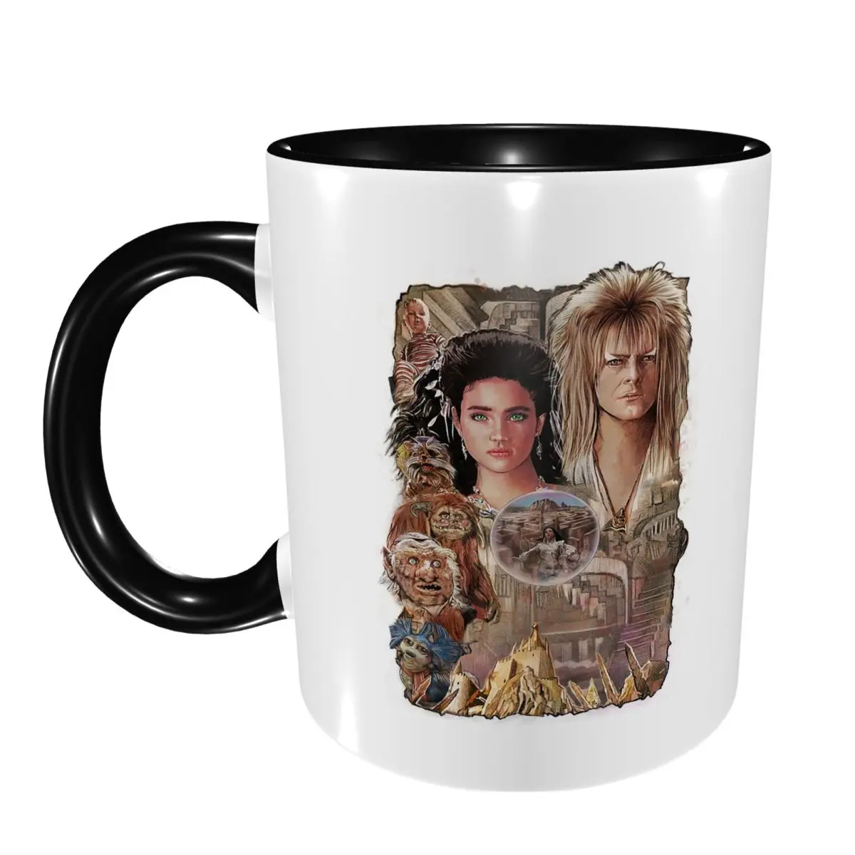 Enter The Labyrinth Mug Funny Ceramic Coffee Cups Tea Mugs Milk Cup Drinkware Gifts for Friends