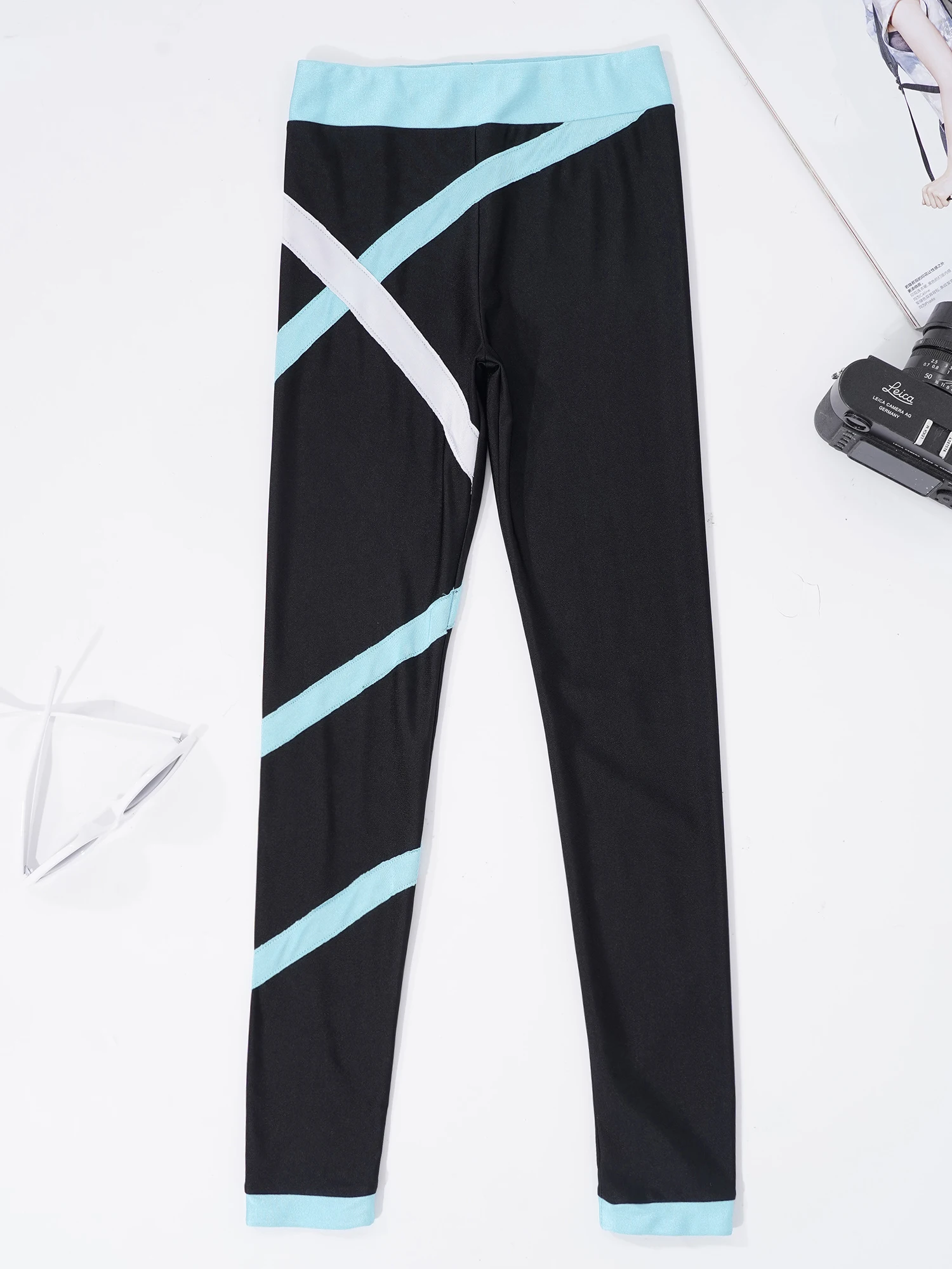 Girls Ballet Outfits Summer Kids Yoga Sets Gym Suits Sleeveless Tracksuits Crop Top with Leggings for Dance Fitness Sportswear - Image 5