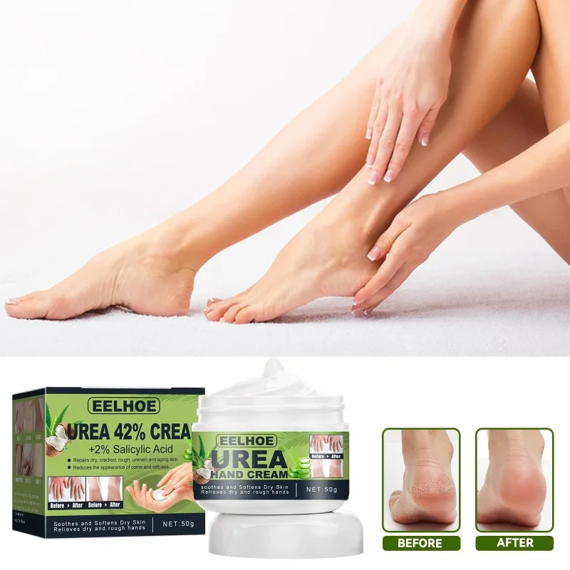 Crème Anti-fissure à base de plantes pour les pieds, réparation des fissures du talon, exfoliant, élimination des peaux mortes, callosités, hydrate, lisse, soins pour la peau