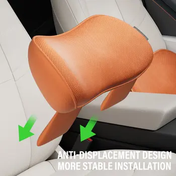 汽車座椅靠墊記憶棉腰部支撐墊透氣背部保護墊,適用於辦公椅和汽車內裝配件 10 最佳銷售 汽車座椅靠背 - №6