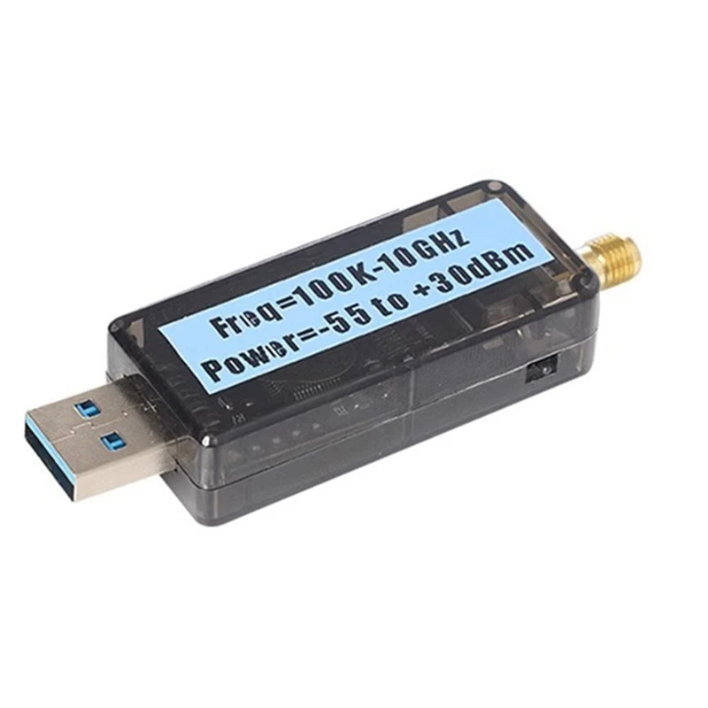 

USB-измеритель мощности RF 100 к-10 ГГц с экраном 0,96 дюйма для калибровки обнаружения радиочастотной мощности беспроводной связи