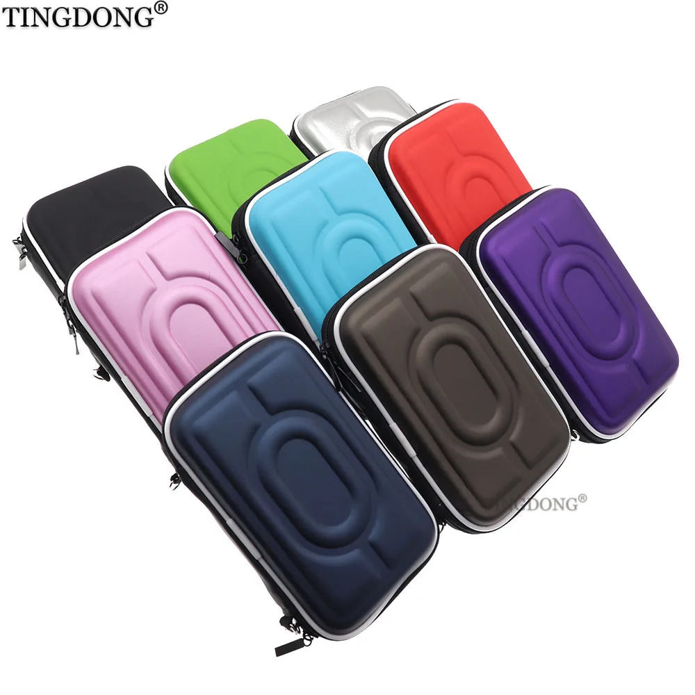 TINGDONG  9Colors EVA Hard Case Storage Bag Pouch For 3DS NDSL NDSI GBA GBC Console Protective Carry Cover