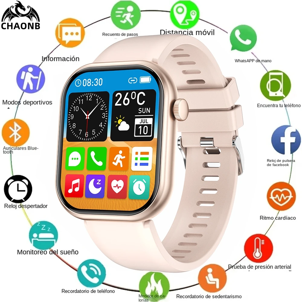 Full Touch Screen Smart Watch Music Playback Low Power Mode Waterproof Watches Pedometer Sport Fitness Tracker For Xiaomi Huawei