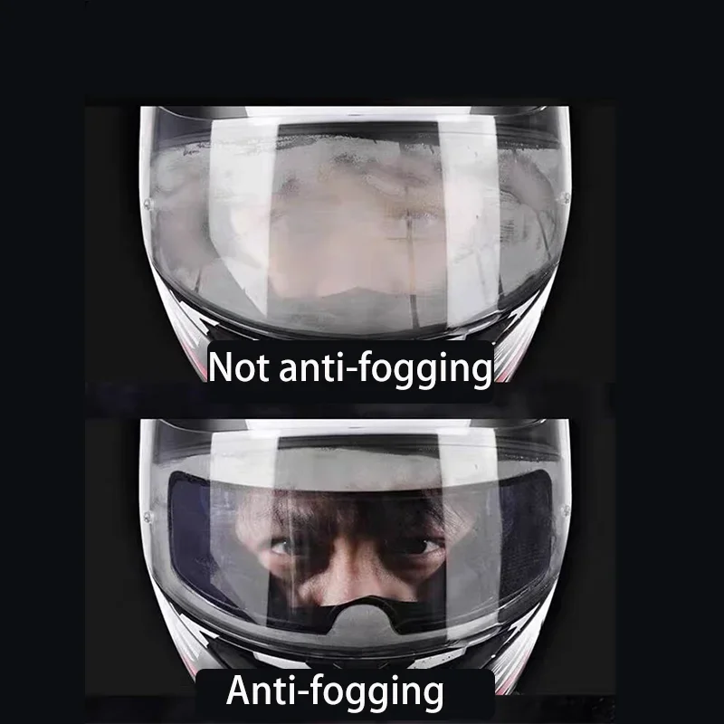 FF906 Anti Fog Film for LS2 FF906 Advant Flip Up Full Face Helmets Helmet Visor Inserts Clear Anti-Fog 2
