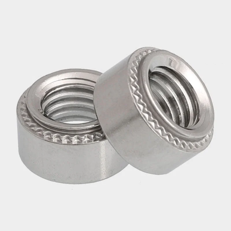 100pcs 304 American Standard Stainless Steel Rivet Nuts CLS-440/632/832/024/032/0420/0428 Series Press Rivet Nut for Sheet Metal