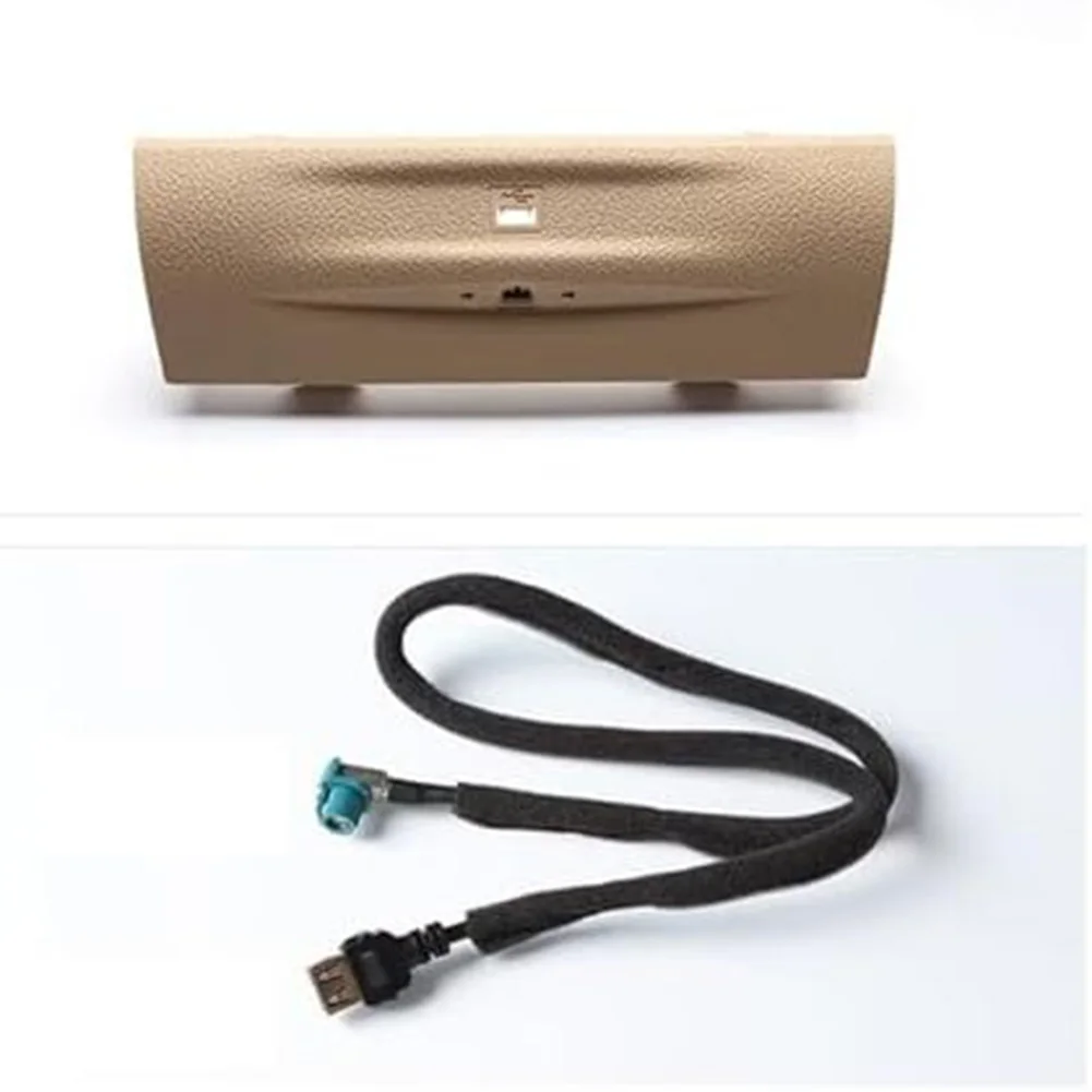 

For BMW 3 Series USB Cover Plate with Ambient LED Light Fits F30 F34 F35 Models from 2013 to 2018 Enhance Nighttime Visibility