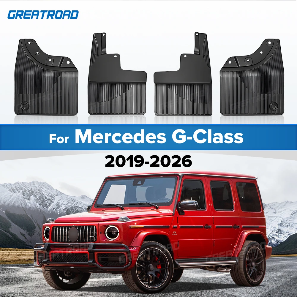

For Mercedes-Benz G-Class 2019-2021 2022 2023 2024 2025 2026 Fender Mudflaps Splash Guards Mudguards Mud Flaps car Accessories