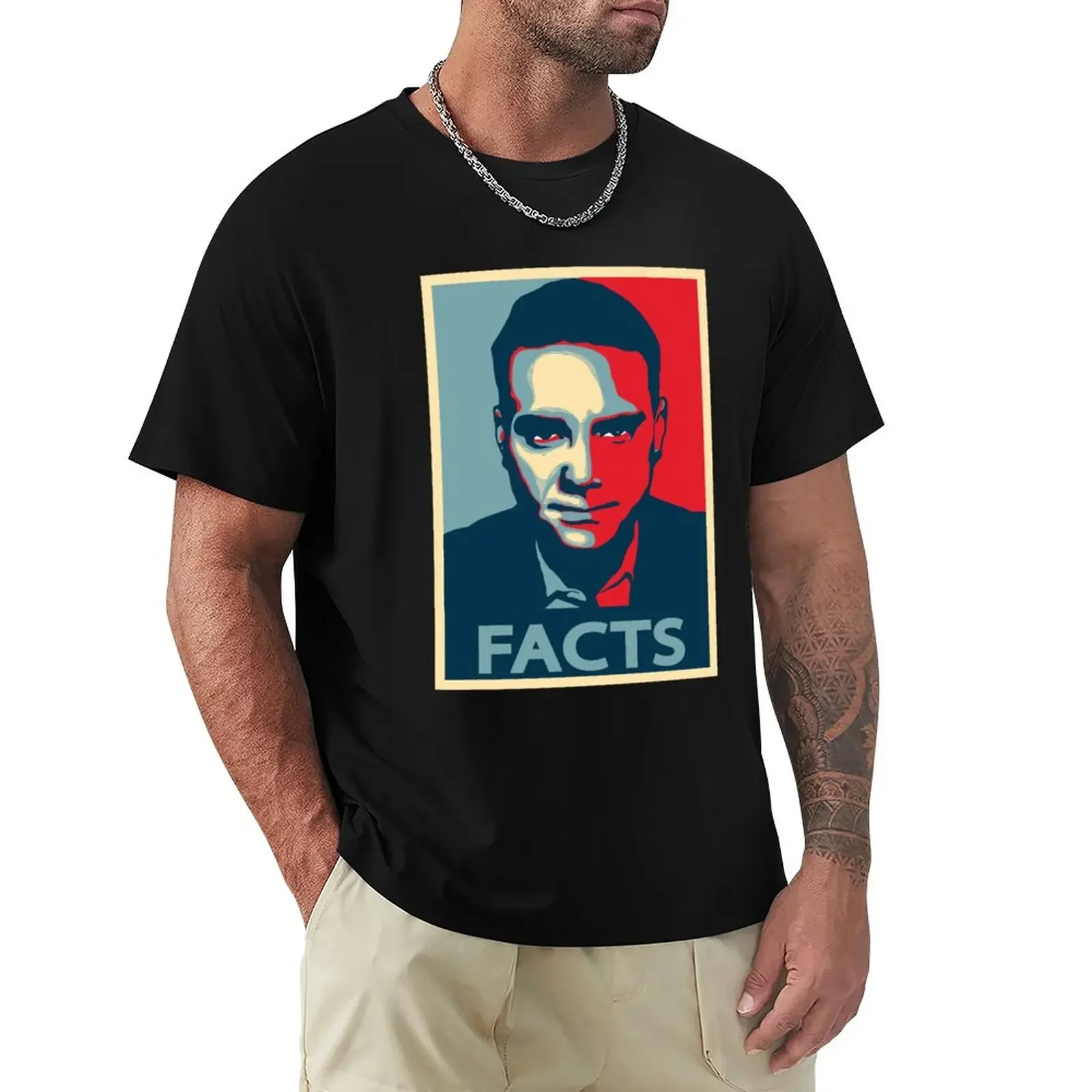 

Ben Shapiro Portrait, Facts Don't Care About Your Feelings T-Shirt vintage sports fans for a boy black t shirts for men