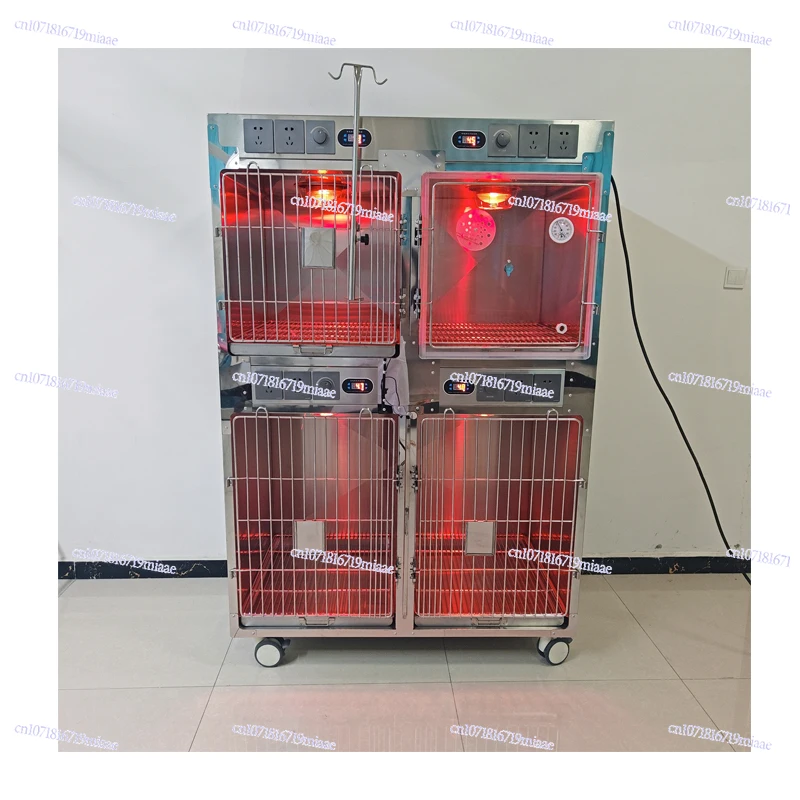 

Big Cat and Dog Stainless Steel Hospital Household Veterinary Box Manufacturer Hot Pet Cage