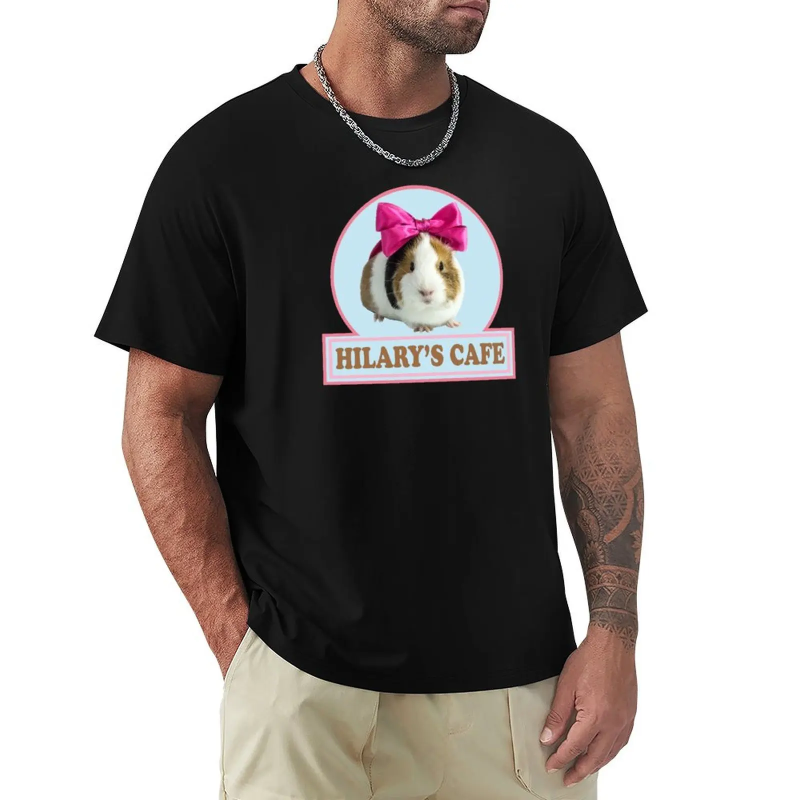 Camiseta Fleabag |   Camiseta I Got Chatty At Hilary's Cafe para trabalho de construção