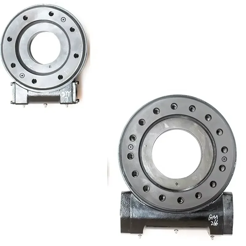 9 Inch Single Axis Worm Gear Enclosed Housing Slew Drive Speed Reducer for Rotary Machine