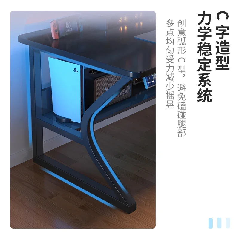 

Y Computer Desk Desktop Home Bedroom Simple Table Workbench Study Table Office Furniture Study Desk Gaming Desk