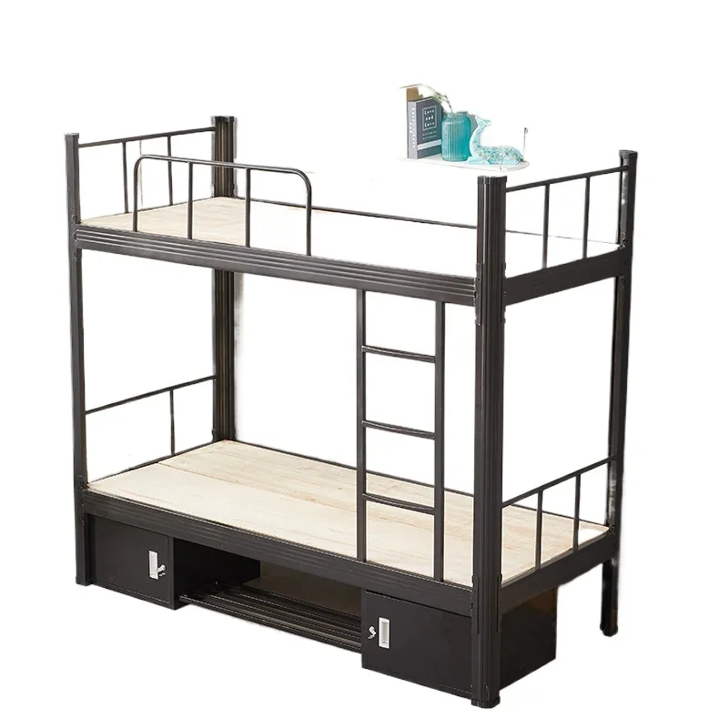 

Bimetal steel bunk beds for construction site dormitories and students