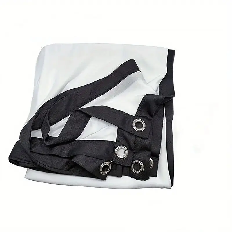 Folding, portable, and easy to clean film projector soft curtain 120 inches, suitable for indoor and outdoor gatherings