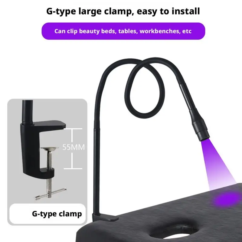 

УФ-клей для ресниц быстросохнущий, для наращивания и формирования накладных ресниц, с LED-лампой (фиолетовый свет)