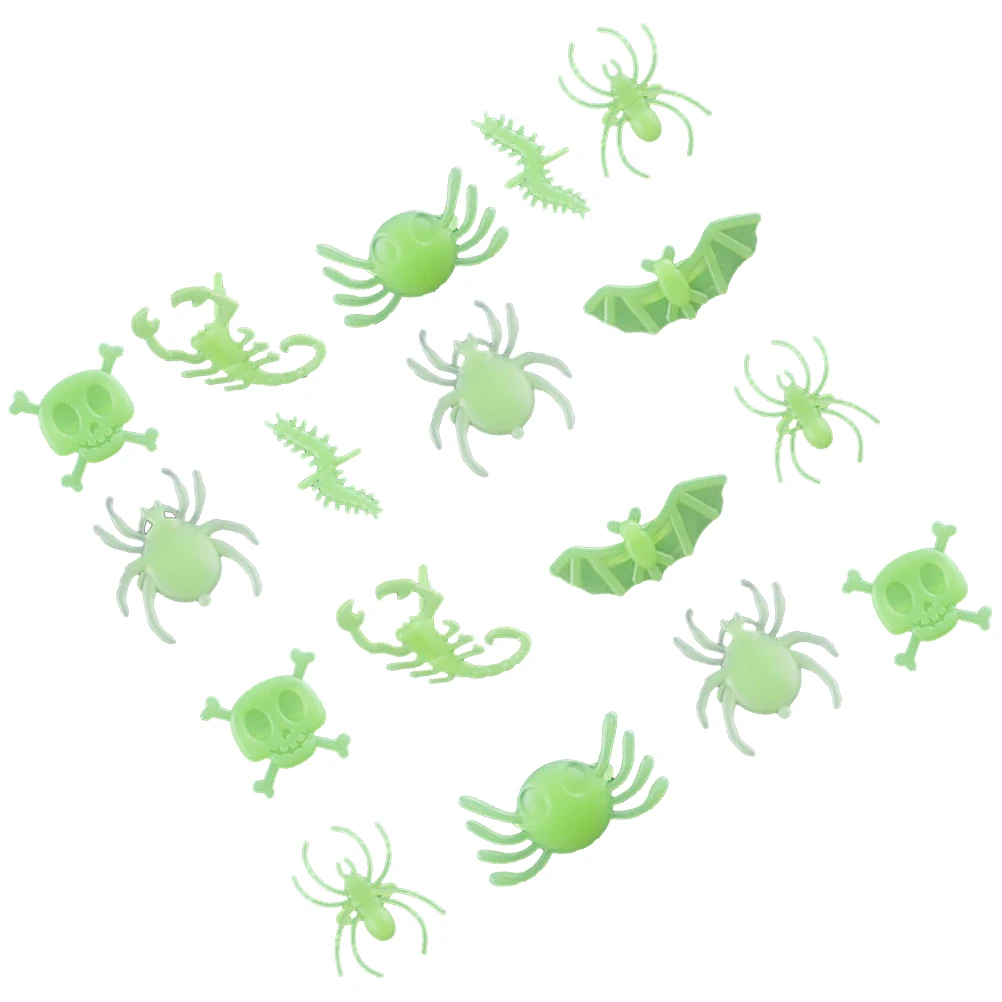 48 stuks lichtgevende gloefringen stevige gladde Halloween-decoraties plastic ring feestspeelgoed cosplay schoonheid speelgoed kinderen LED