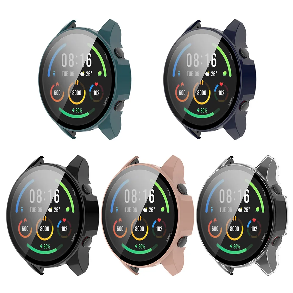 Watch Protective Case for Mi Watch Color Sport Smartwatch Screen Protector Shell