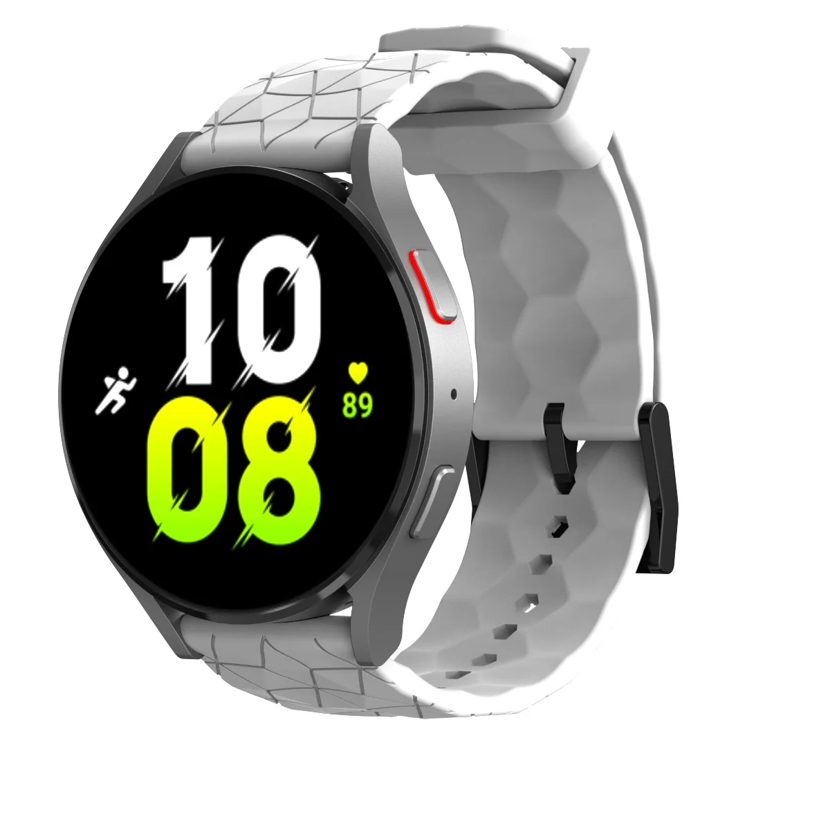 

Football Pattern Silicone Strap for Samsung Galaxy Watch 7 6 5 4 Classic 44 40mm 42mm 46mm for Huawei GT 3/2