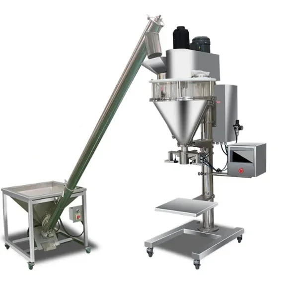 Semi-Auto Powder Filling Machine Quantitative Weighing And Filling Packaging Machinery