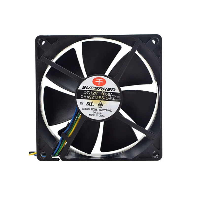 جديد الأصلي CHA9212ES-OA-P 12V 0.36A PWM 9025 90*90*25 مللي متر 9 سنتيمتر مروحة التبريد