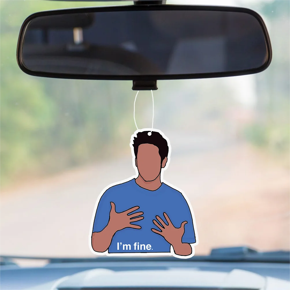 1/3pcs fun car aromatherapy car fragrance perfume car air freshener mirror car interior accessories pendant outlet perfume