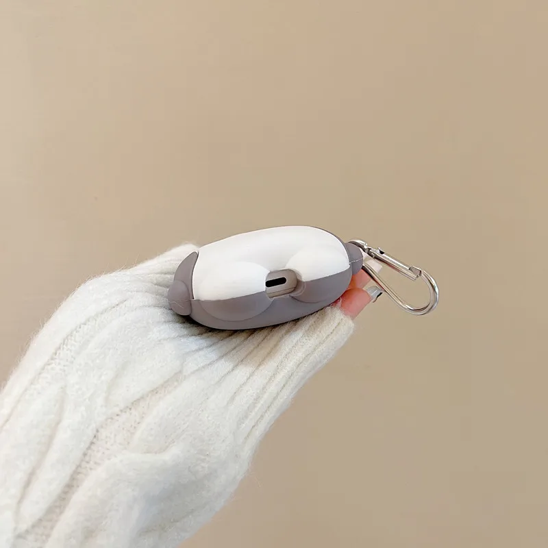 Funda de silicona blanda con dibujos de tiburón para OPPO Enco Free 2, cubierta de auriculares inalámbricos con Bluetooth para OPPO Enco, estuche de carga gratis 2