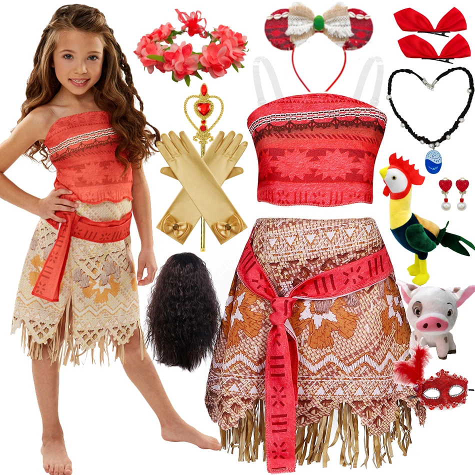 Collier De Vaiana Tacobear Deguisement Fille Vaiana Costume Carnaval Enfant Robe 1121263 Collier De Vaiana Tacobear Deguisement Fille Vaiana Costume Carnaval Enfant Robe 1121263