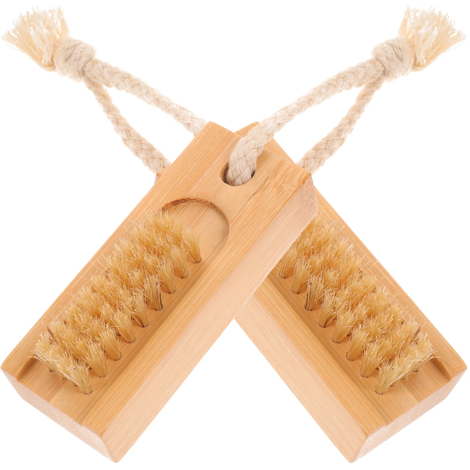 

Nail Cleaning Brush Supple Accessories Natural Bamboo Dust Cleaner Portable Fingernail Scrub Tools